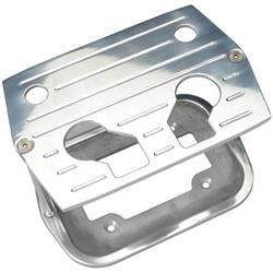 Trans-Dapt Polished Billet Optima Battery Tray Series 34/78 - Click Image to Close